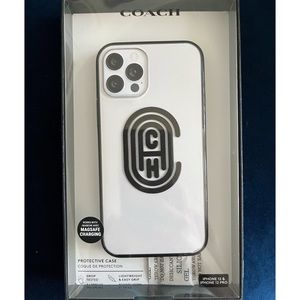Coach protective case for iPhone 12 and 12 pro